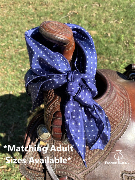 Wyoming Traders Equestrian Horse Reining 100% Silk Cowboy