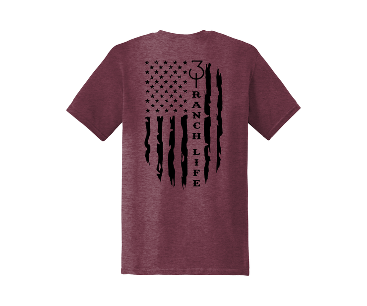 310 Ranch American Flag Shirt