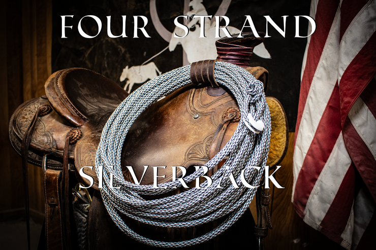 3:10 Poly Ranch Rope: Silverback ~ Four Strand