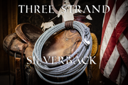 3:10 Poly Ranch Rope: Silverback ~ Three Strand