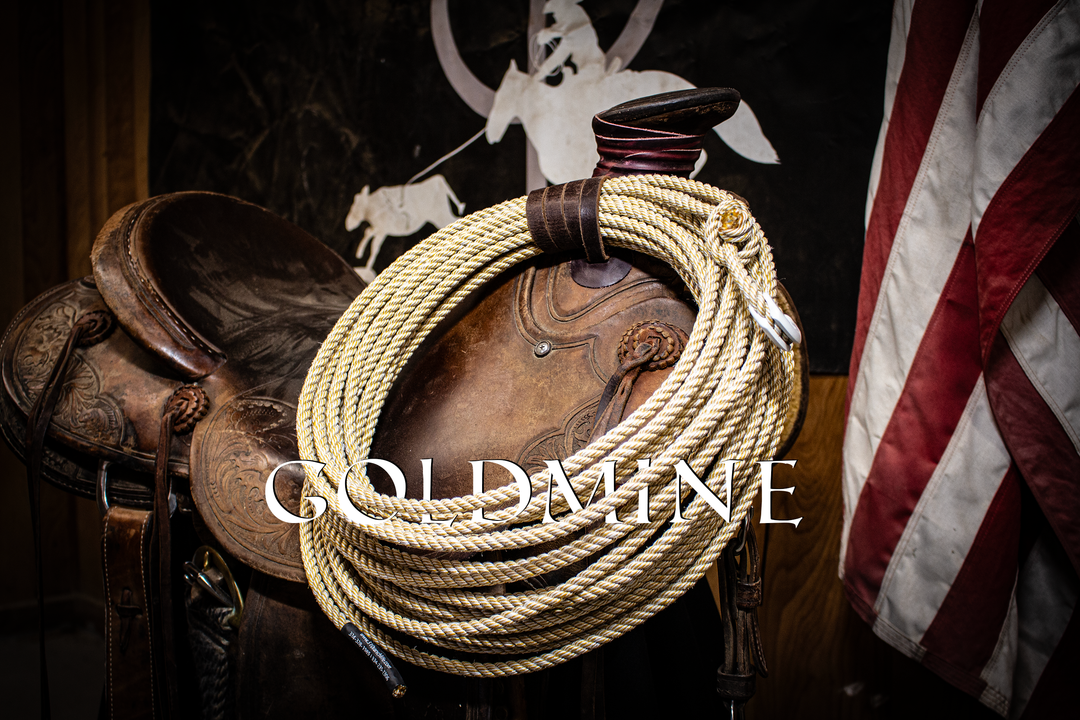 Corde Poly Ranch Uoza 3 Brins Noire - Longueur 50 Pieds, Diamètre 9.0, Marque Cowboy Cordage Inc.