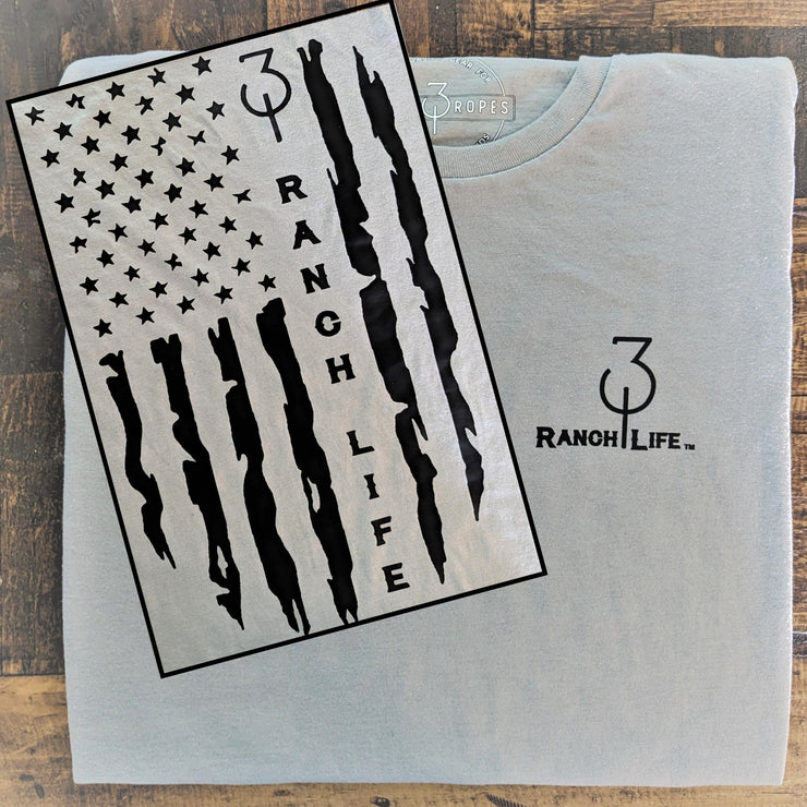 310 Ranch American Flag Tshirt - 20% Off