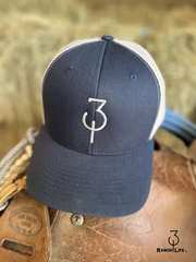 NEW!! 310 Navy / SIlver  Hat